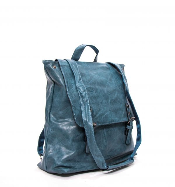 Grand sac bandoulière / Sac à dos " Fashion Bags " - Turquoise – Image 2