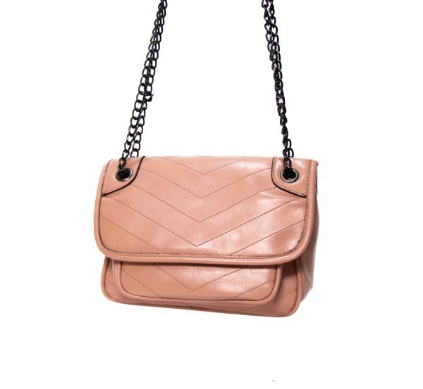 sac bandoulière " Dulcinea Teferedia " - Rose Pastel / Saumon – Image 2